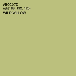 #BCC07D - Wild Willow Color Image